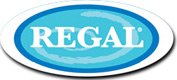 Regal Logo - Contact us in Pensacola, Florida, for top-of-the-line hot tubs, tanning beds, and outdoor kitchens.